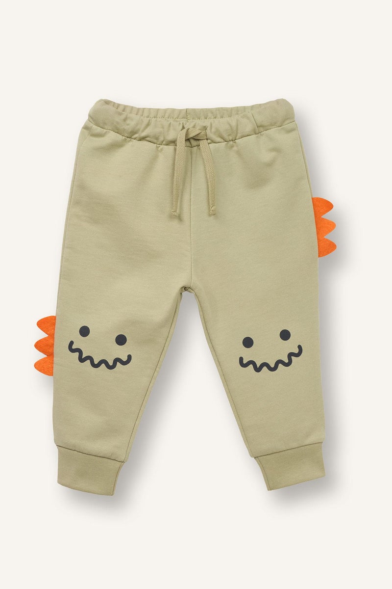 DeFacto Blue BabyBoy Baby Boy Dinosaur Print 2 Piece Set Casual - Image 5